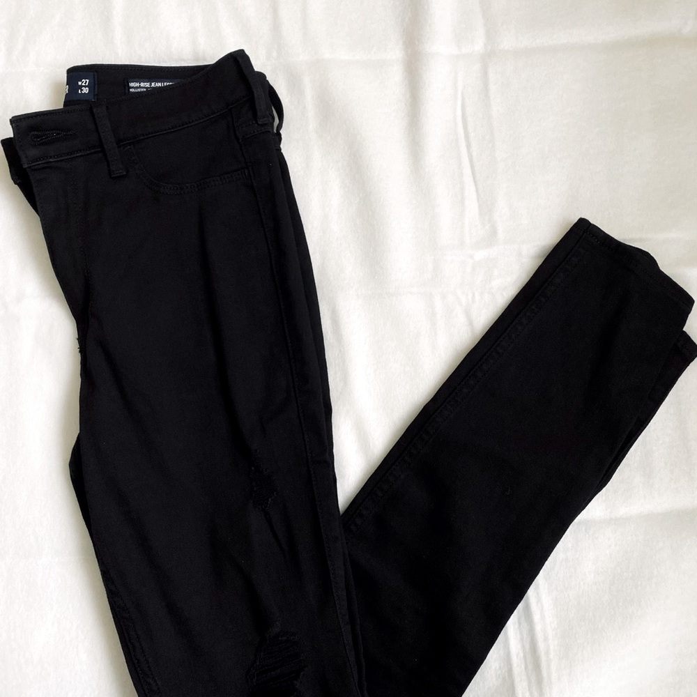 Black Hollister Skinny Jegging